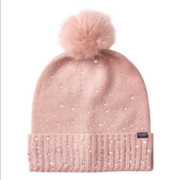 ?VS Pom Pom embellished hat and gloves main image 6